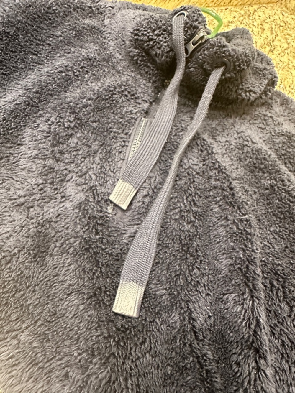 Cozy Navy Fleece Pullover - Picture 4 of 4